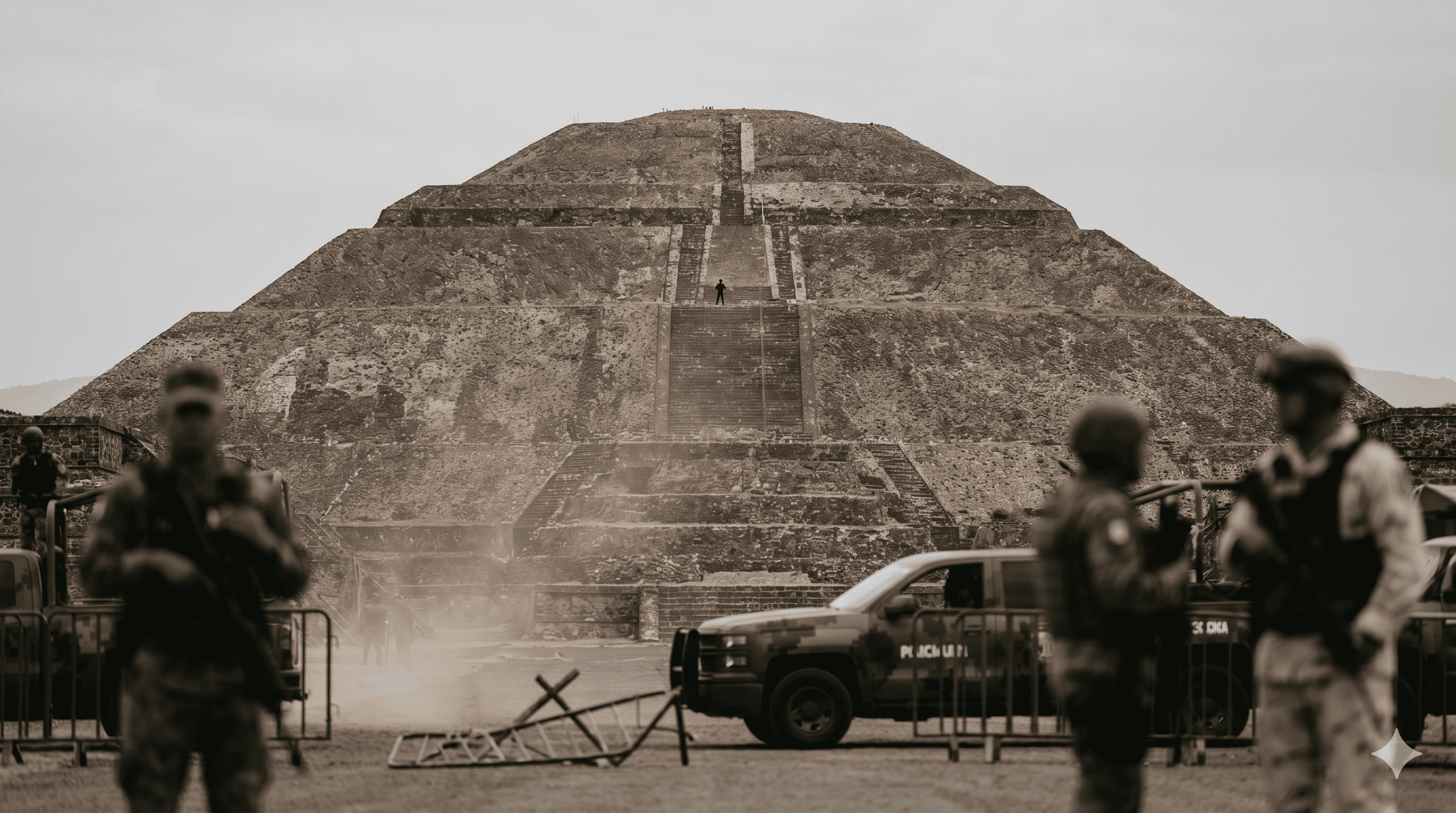 ¡TERROR EN TEOTIHUACÁN! El perturbador secreto del tirador en la Pirámide de la Luna que el mundo no puede creer 😱🩸
